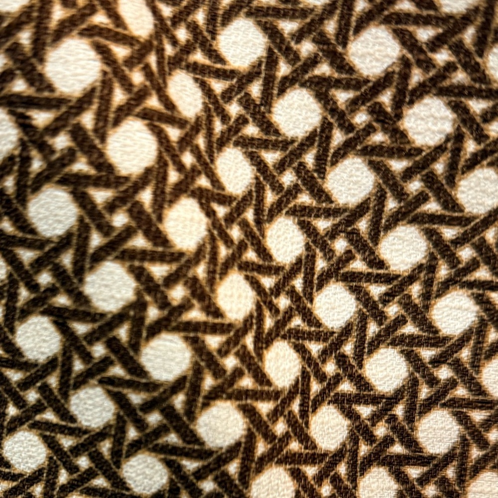 Talbots Size 10 Tan Patterned A-Line Skirt - Picture 4 of 14